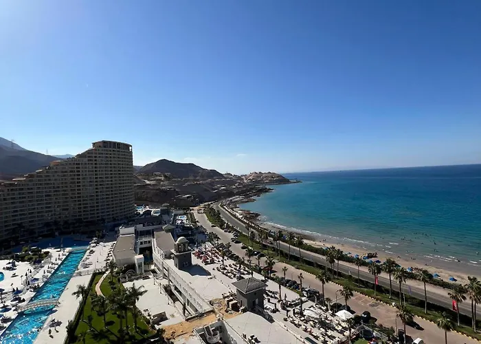 Porto Sokhna Sea View Apartman Ajn-Szuhna
